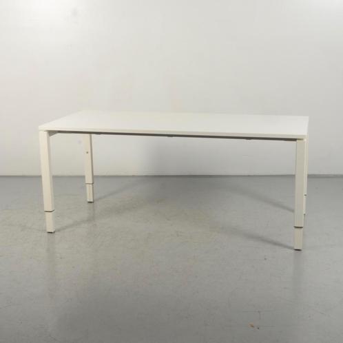 Bureau Solidesk - Wit blad - 180 x 80 cm, Huis en Inrichting, Bureaus, Gebruikt, Ophalen of Verzenden
