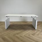 slinger bureau 180x80 cm,  wit, Huis en Inrichting, In hoogte verstelbaar, Gebruikt, Bureau