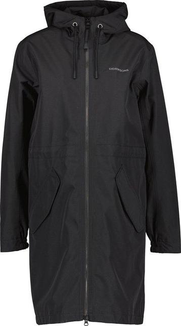 Didriksons MARTA WNS PARKA 3 Dames Outdoorjas - Black - M... beschikbaar voor biedingen