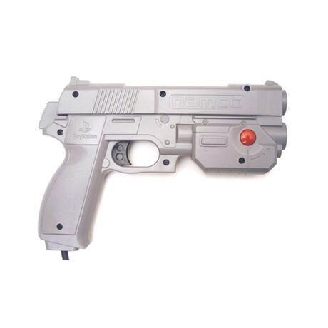 Namco GunCon PS1 (PS1 Accessoires), Games en Spelcomputers, Spelcomputers | Sony PlayStation 1, Zo goed als nieuw, Ophalen of Verzenden