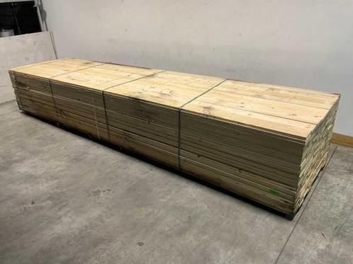Veiling - 50x Vuren plank ruw 480x12,5x2,2cm, Doe-het-zelf en Bouw, Hout en Planken, Nieuw