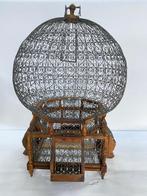 Vogelkooi - Metaal, Hout - XL Oosterse vogelkooi