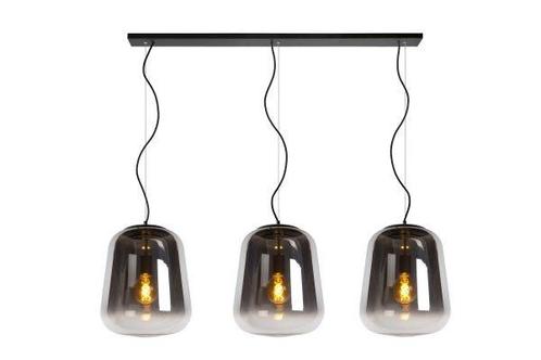 Hanglamp Lucide GLORIO -  - 3xE27 - Zwart -, Maison & Meubles, Lampes | Suspensions, Envoi