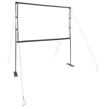vidaXL Projectiescherm met statieven 84 inch 16:9, Verzenden