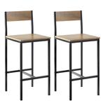 2eChoix | SoBuy Tabourets de bar set de 2 - Max 120 kg - 39, Huis en Inrichting, Ophalen of Verzenden, Nieuw