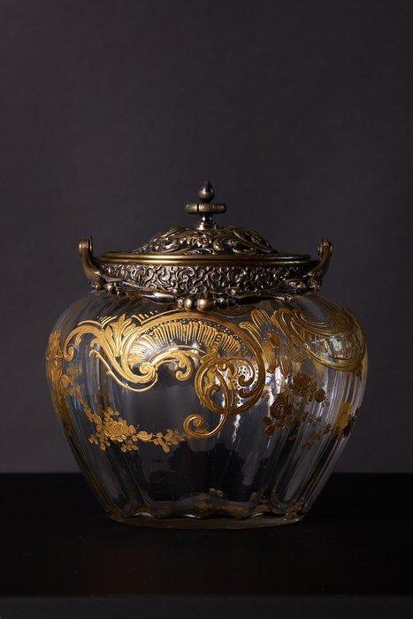 Val Saint Lambert - Pot à sucre - Cristal, Antiek en Kunst, Kunst | Designobjecten