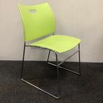 Complete set van 6 Casala Carver stoelen, lime groen -