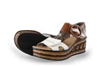 Rieker Sandalen in maat 37 Wit | 5% extra korting, Verzenden, Wit, Nieuw, Sandalen of Muiltjes