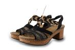 Rieker Sandalen in maat 37 Zwart | 5% extra korting, Verzenden, Zwart, Nieuw, Sandalen of Muiltjes