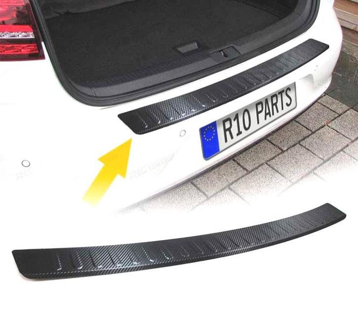 PROTECTION SEUIL COFFRE VOLKSWAGEN VW GOLF 7 12-17 CARBONE, Auto-onderdelen, Carrosserie, Verzenden
