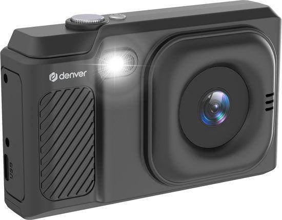 2dekans | Denver - Digitale Camera Full HD - 48MP - Vlog, Audio, Tv en Foto, Videocamera's Digitaal, Ophalen of Verzenden
