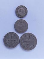 Bulgarije. Lot of 5 coins, incl. silver, various Stotinki