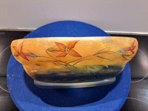 Mado Nancy - (attr. Daum) - Plateau - Verre, Antiek en Kunst, Antiek | Glaswerk en Kristal