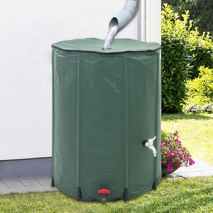 vidaXL Inklapbare Watertank 500L (Groen), Tuin en Terras, Overige Tuin en Terras, Nieuw, Verzenden