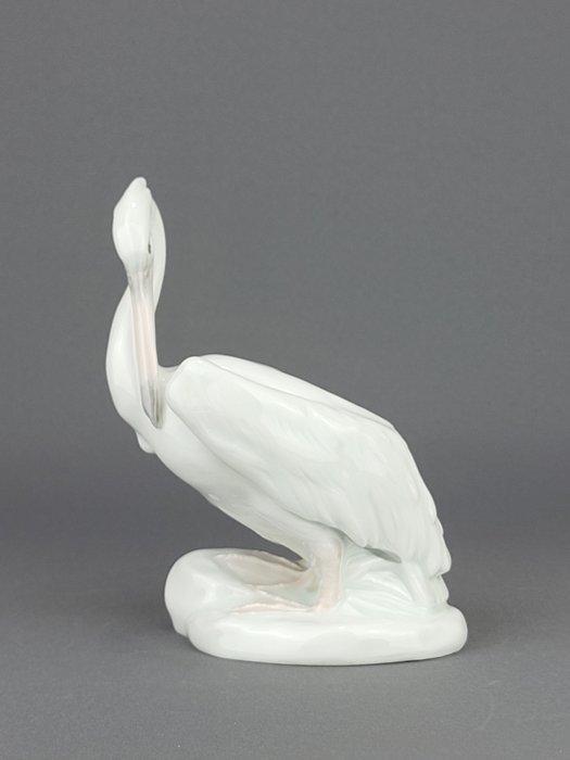 Gebrüder Heubach - Figuur - Antique Porcelain Pelican, Antiek en Kunst, Antiek | Glaswerk en Kristal