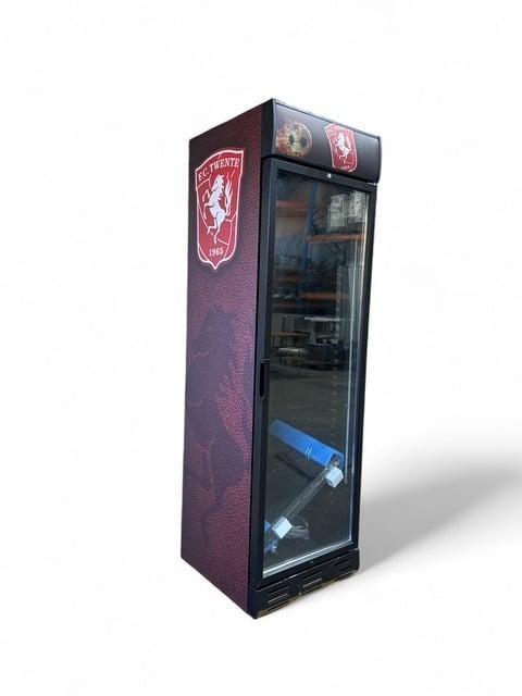 FC Twente bier koelkast incl. verlichting glasdeur koeling, Zakelijke goederen, Horeca | Keukenapparatuur, Gebruikt, Koelen en Vriezen