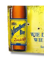 Emaille plaat - Wieselburger Bier - Emaille, Antiek en Kunst