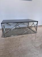 Table - Acier, Cristal - Avant bas du canapé, Maison & Meubles