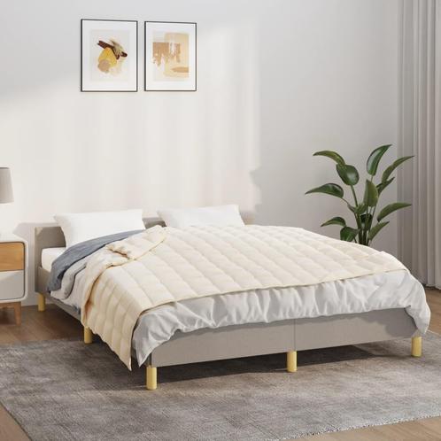 vidaXL Verzwaringsdeken 150x200 cm 7 kg stof, Huis en Inrichting, Slaapkamer | Bedden, Nieuw, Verzenden