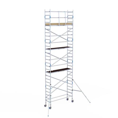 ALX rolsteiger 75 x 9,2m WH met voorloopleuning, Doe-het-zelf en Bouw, Steigers, Rolsteiger of Kamersteiger, Nieuw, 5 meter of hoger