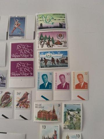 België 1980/1999 - Volledige reeksen en volledige of haast beschikbaar voor biedingen