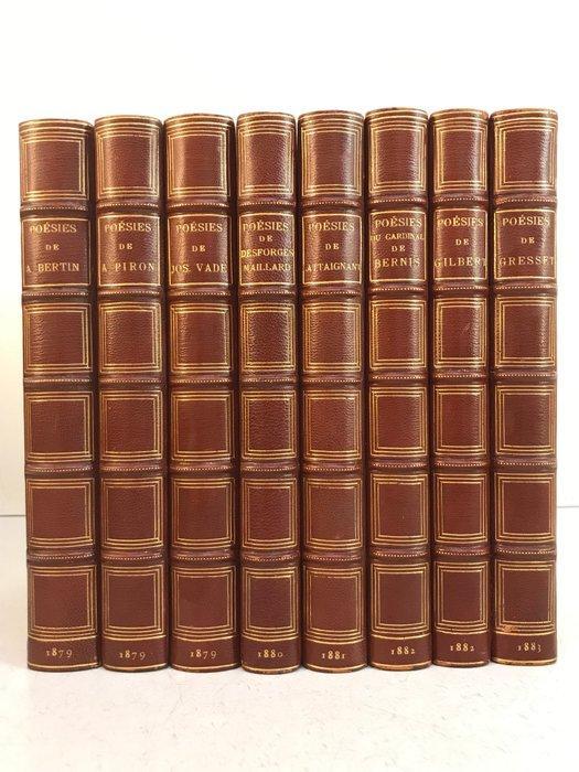 Antoine Bertin, Alexis Piron, Joseph Vadé, e.a. - Poésies et, Antiek en Kunst, Antiek | Boeken en Manuscripten