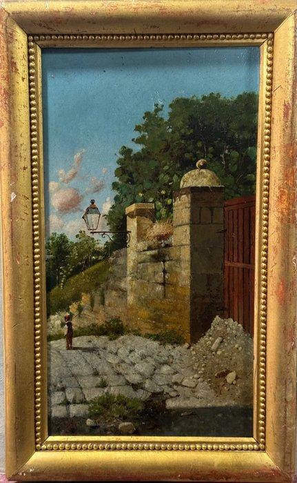 Italiaanse school (XX) - Paesaggio di campagna, Antiek en Kunst, Kunst | Schilderijen | Klassiek