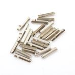 50x Veterklem Zilver, Verzamelen, Verzenden, Nieuw