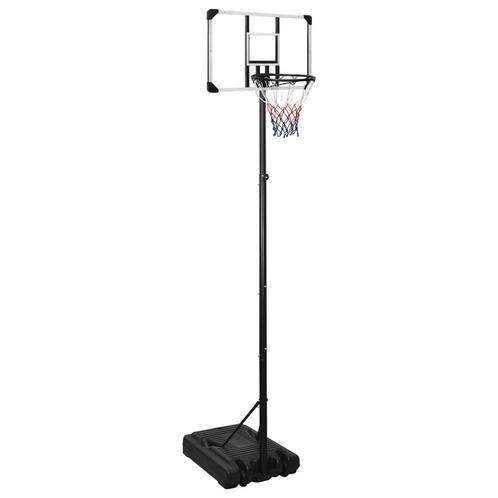 vidaXL Basketbalstandaard 280-350 cm polycarbonaat, Sport en Fitness, Basketbal, Nieuw, Verzenden