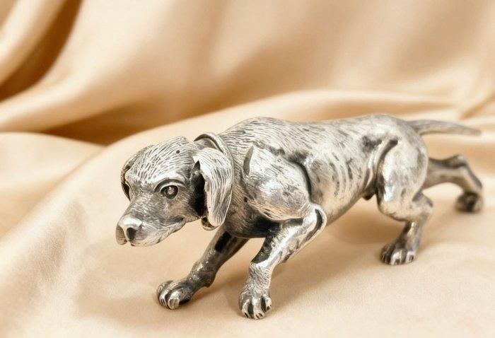 Figuur - Perro Buccelatti - .925 zilver, Antiquités & Art, Antiquités | Argent & Or
