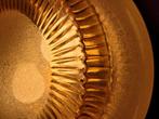 Plafondlamp - Amber - Glas-in-lood - Vintage /, Antiek en Kunst
