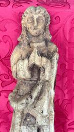 Beeldje - Religieuze beeld - Koloniaal - 41,5 cm - Hout, Antiek en Kunst