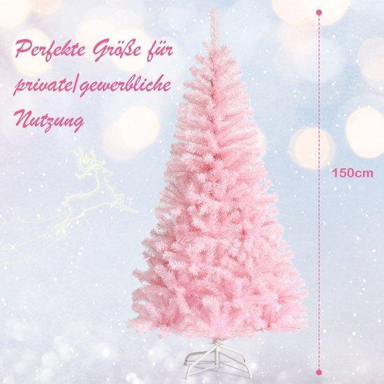 2dekans | Coast 150 cm Roze Kerstboom Met Kleurrijke Glitter, Divers, Noël, Enlèvement ou Envoi