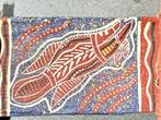 3 peintures décorce dart aborigène - Bathurst - Nord de