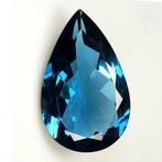Blauw Topaas - 53.75 ct - nternational Colored Gemstone, Nieuw