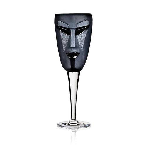 Maleras - Mats Jonasson - Wijnglas (2) - Kubik - Kristal -, Antiek en Kunst, Antiek | Glaswerk en Kristal
