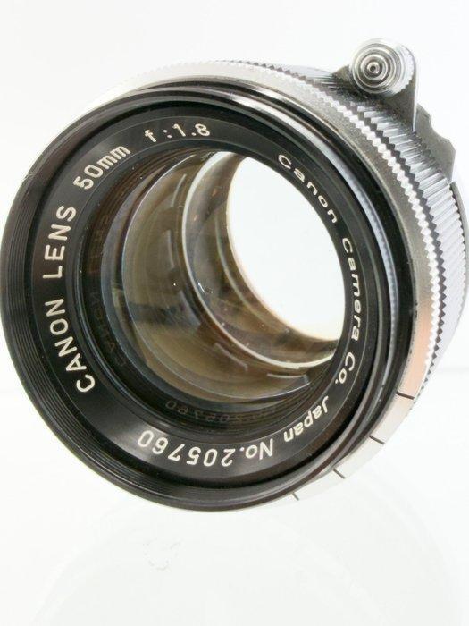 Leotax Model K with Canon 1,8/50mm Meetzoeker camera, Audio, Tv en Foto, Fotocamera's Analoog