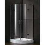 Aanbieding: Douchecabine Sanilux Rinna kwartrond met 2, Ophalen of Verzenden, Nieuw, Chroom, Douche