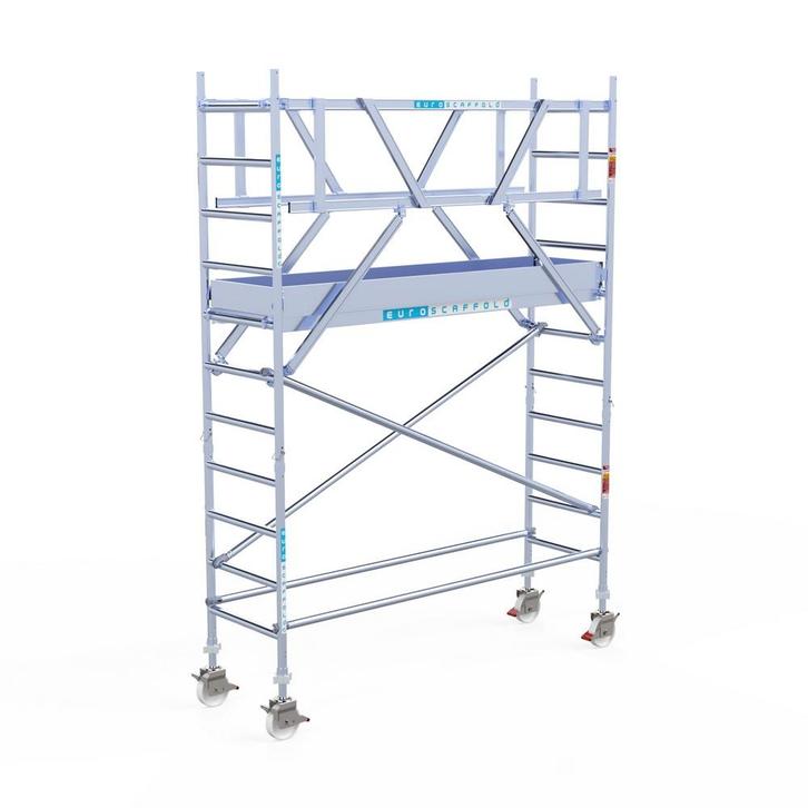 Rolsteiger Original 75x250 4,2m werkhoogte vrijstaand, Bricolage & Construction, Échafaudages, Envoi