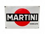 Emaille reclamebord Martini Vermouth - Reclamebord -, Antiek en Kunst