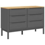 FLORO Ladekast Grijs | Praktisch en Goedkoop | OP = OP, 100 tot 150 cm, 5 laden of meer, Verzenden, Nieuw