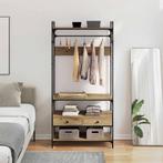 vidaXL Kledingkast met lade artisanaal eikenkleurig 89 x 39, Huis en Inrichting, Verzenden, Nieuw