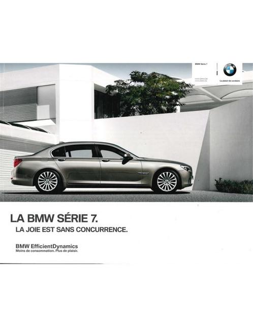 2011 BMW 7 SERIE BROCHURE FRANS, Boeken, Auto's | Folders en Tijdschriften