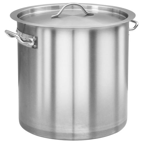 vidaXL Kookpan 26 L 32x32 cm roestvrij staal, Huis en Inrichting, Keuken | Potten en Pannen, Nieuw, Verzenden