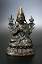 Snijwerk (1) - Brons - Tsongkhapa - Mongolië - 18e - 19e, Antiek en Kunst