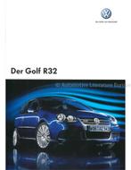 2008 VOLKSWAGEN GOLF R32 BROCHURE DUITS, Boeken, Nieuw