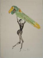 Leonor Fini (1907-1996) - Etude de costume : Femme