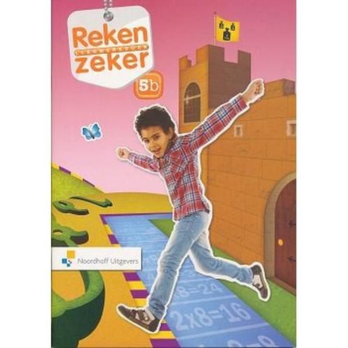 Reken Zeker Leerwerkboek 5B (vergroot) (per stuk), Livres, Livres scolaires, Envoi