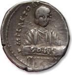 Romeinse Republiek. M. Plaetorius M. f. Cestianus. Denarius, Postzegels en Munten