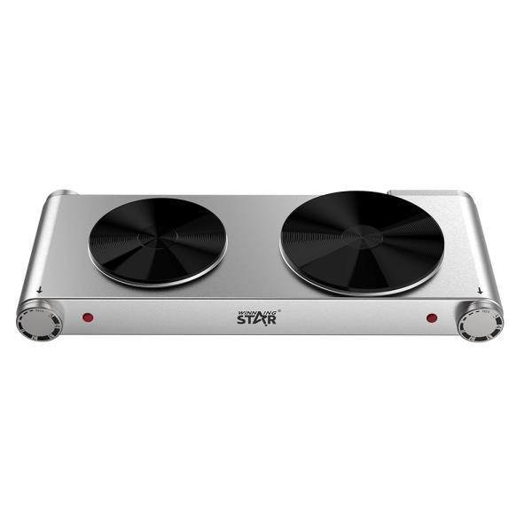 Winning Star St-9648 Vrijstaande 2-pits Elektrische, Electroménager, Tables de cuisson, Enlèvement ou Envoi